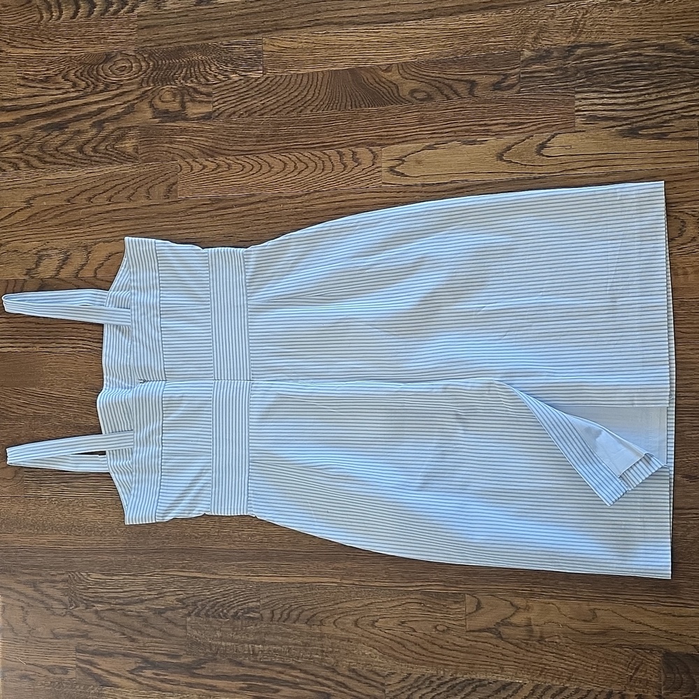J. Crew Blue and White Striped Dress - Picture 4 of 10